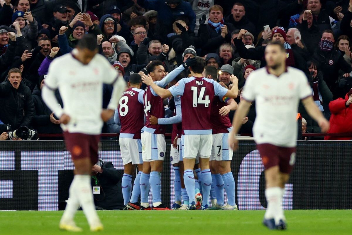 Man City Beruntung Menerima Kekalahan Tipis dari Aston Villa