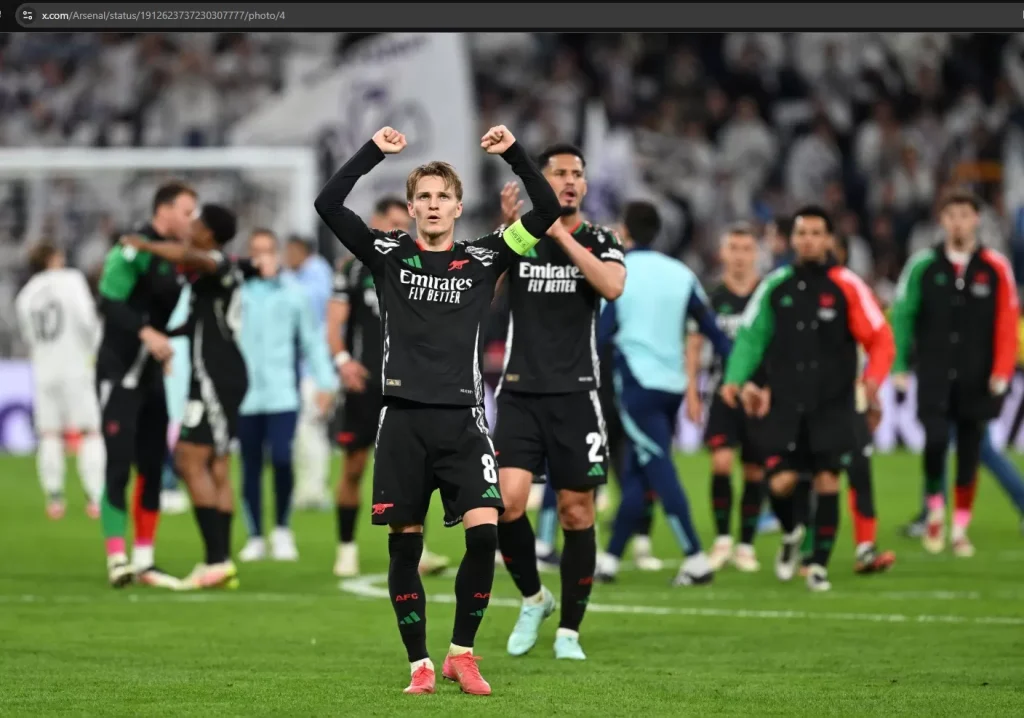 Kalahkan Real Madrid, Arsenal Mulai Berani Bicara Juara Liga Champions