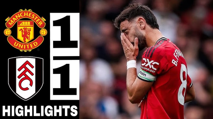 Bruno Fernandes gagal mencetak gol penalti saat Manchester United bentrok dengan Fulham