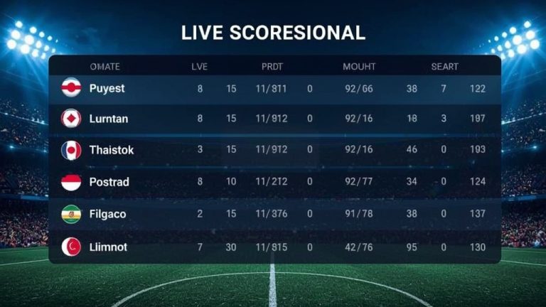 Live Score Tercepat