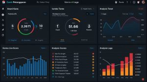 grafik jumlah pelanggaran livescore, analisis tensi laga lewat live score, statistik kartu bola