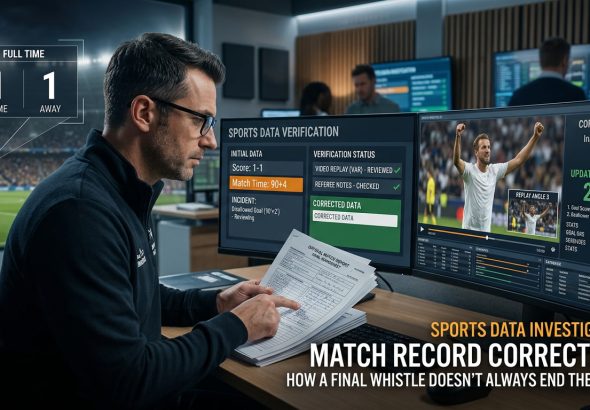 koreksi live score, perubahan skor pertandingan, validasi hasil bola, pembaruan data pertandingan, skor resmi Piala Dunia