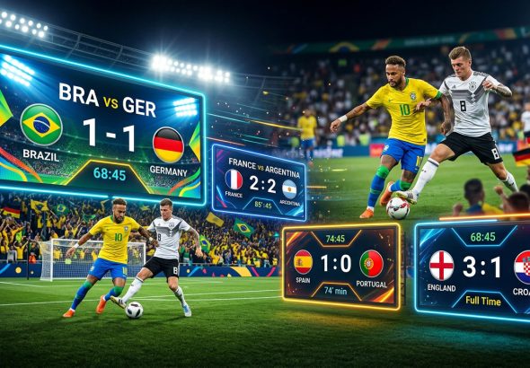 monitor skor piala dunia, perubahan skor langsung, hasil live world cup, update gol pertandingan, skor sementara piala dunia