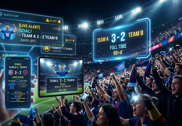 notifikasi skor bola,hasil bola terupdate instan,aplikasi livescore