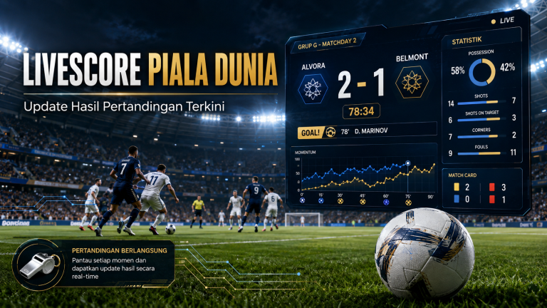 Livescore Piala Dunia