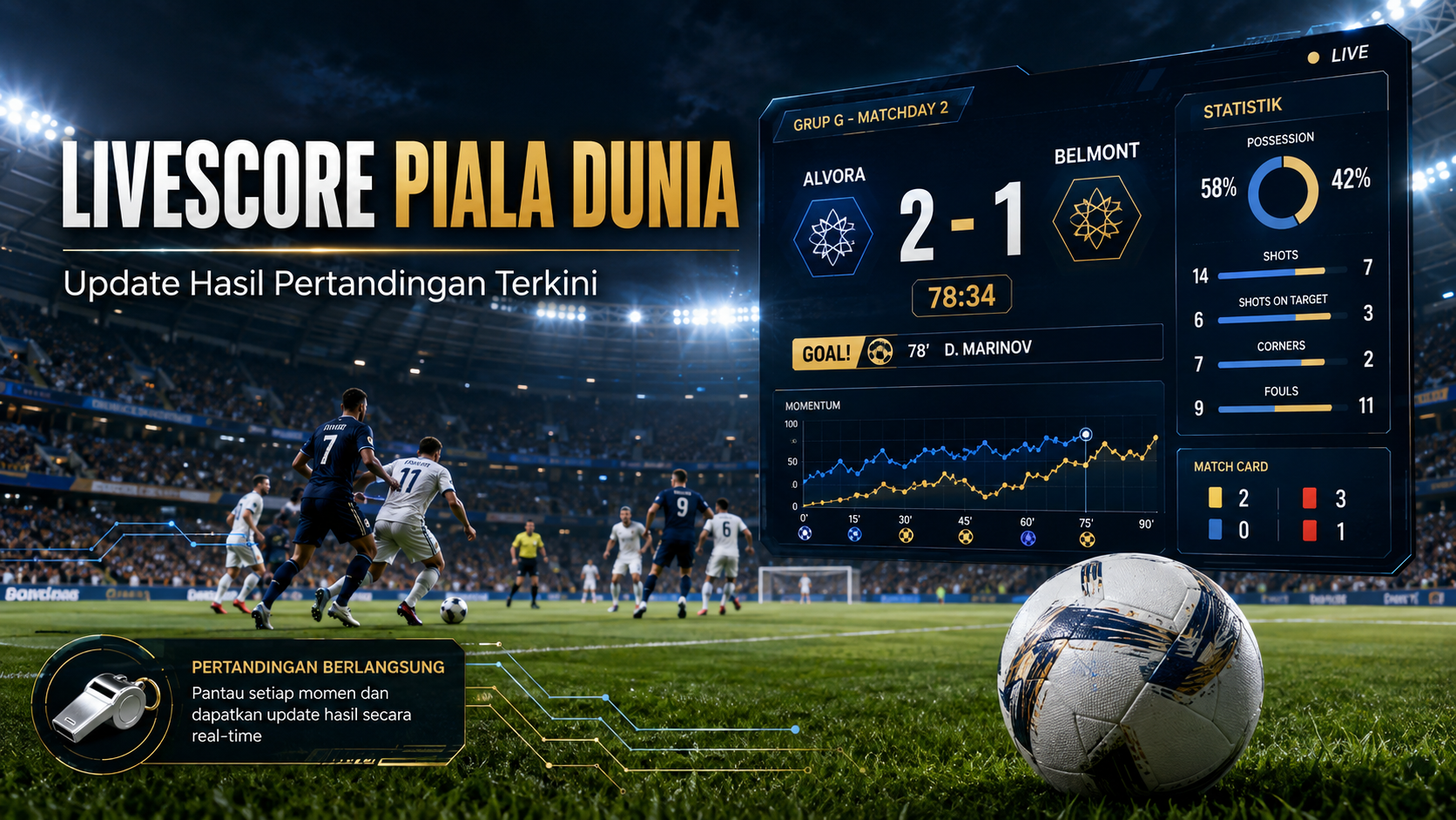 Livescore Piala Dunia