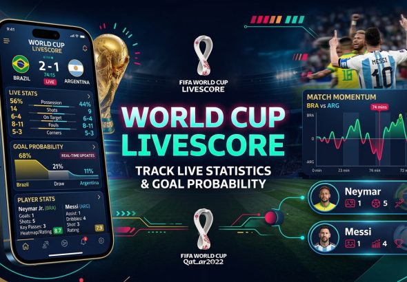 livescore Piala Dunia, skor langsung Piala Dunia, statistik pertandingan real-time, hasil bola langsung