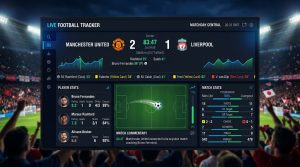 fitur livescore sepak bola, statistik livescore, skor pertandingan langsung, data pertandingan real-time
